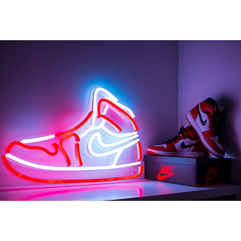 Toile Photo Nike Jordan 1 Sneaker LED Optique Photo de chaussures