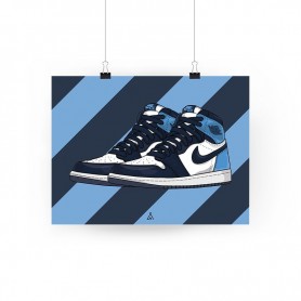 Affiche et Tableau Pop Art de Sneaker Nike Air Jordan - AFFICHE (Sans cadre)  / Default / 80x60 (Meilleure vente) en 2023
