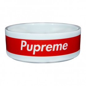 Supreme dog hot sale bowl