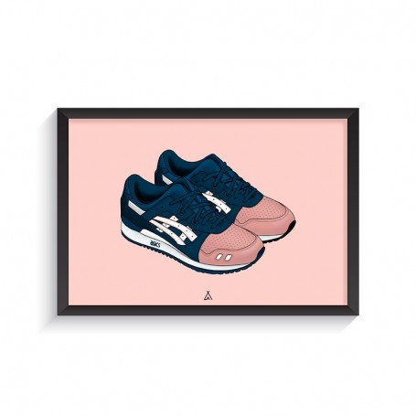 Asics gel lyte iii deals ronnie fieg salmon toe