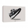 Sacai LD Waffle Black Canvas Print | La Sneakerie