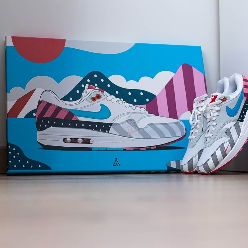 Air max hot sale 1 parra box