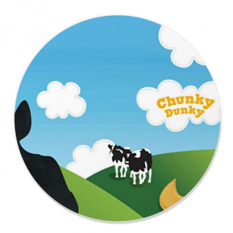 Chunky Dunky Round Coaster | La Sneakerie