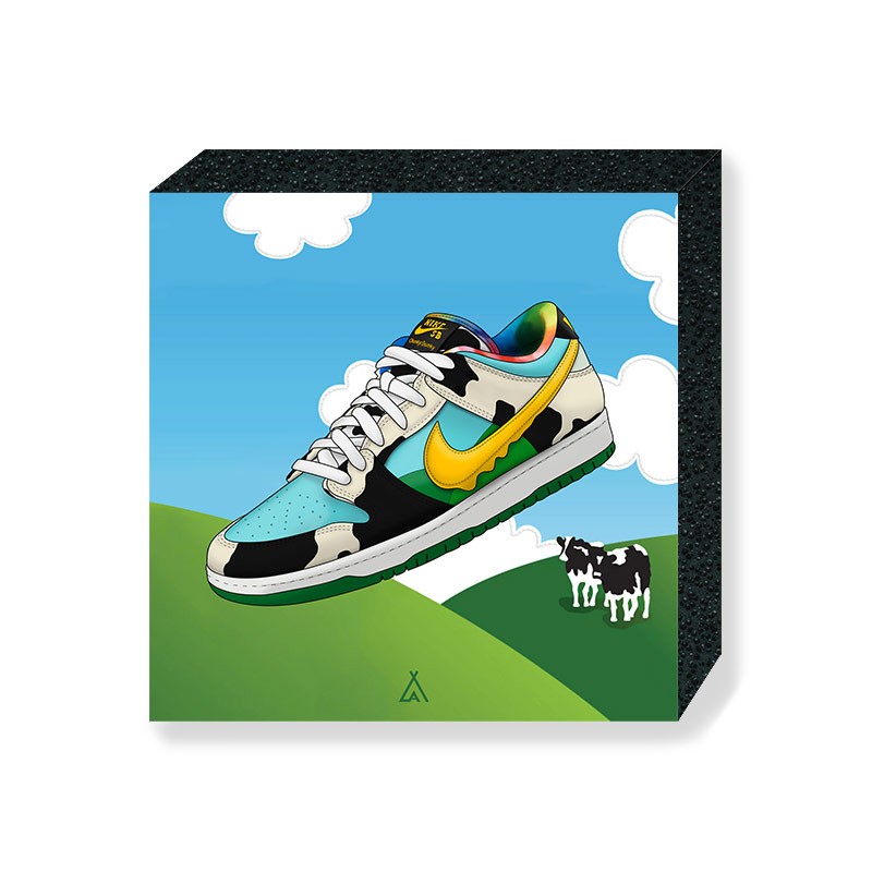 Bloc Mural SB Dunk Low Chunky Dunky La Sneakerie