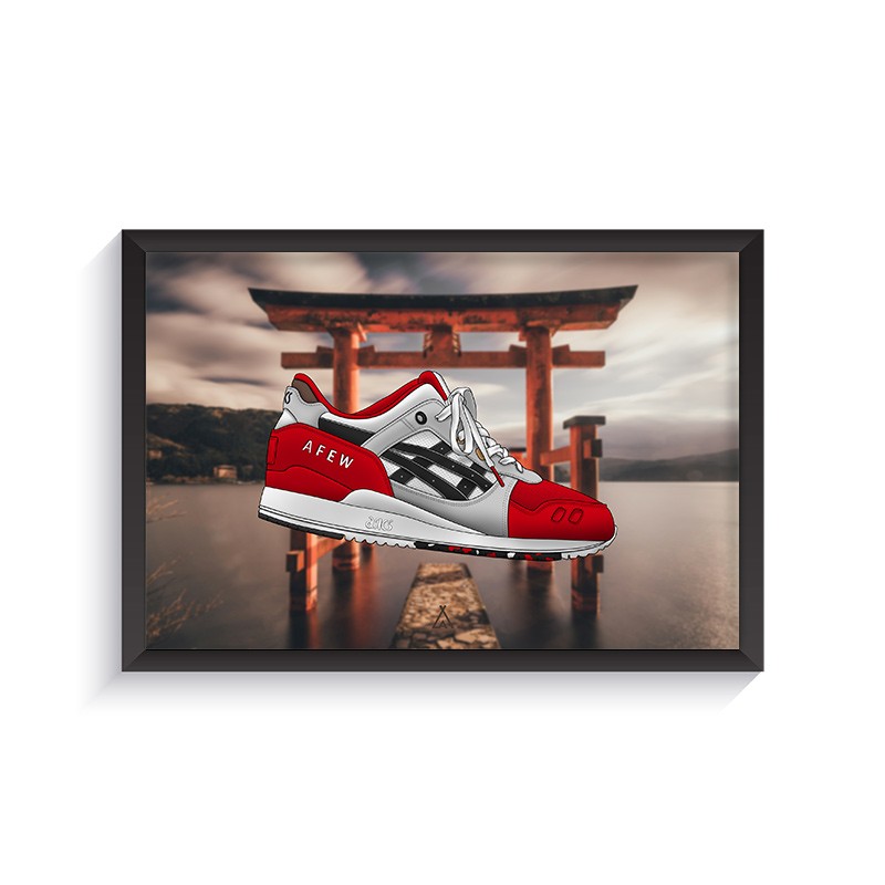 Cadre Gel Lyte III Afew Koi La Sneakerie