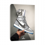 Leinwand Air Jordan 1 High x Dior | La Sneakerie