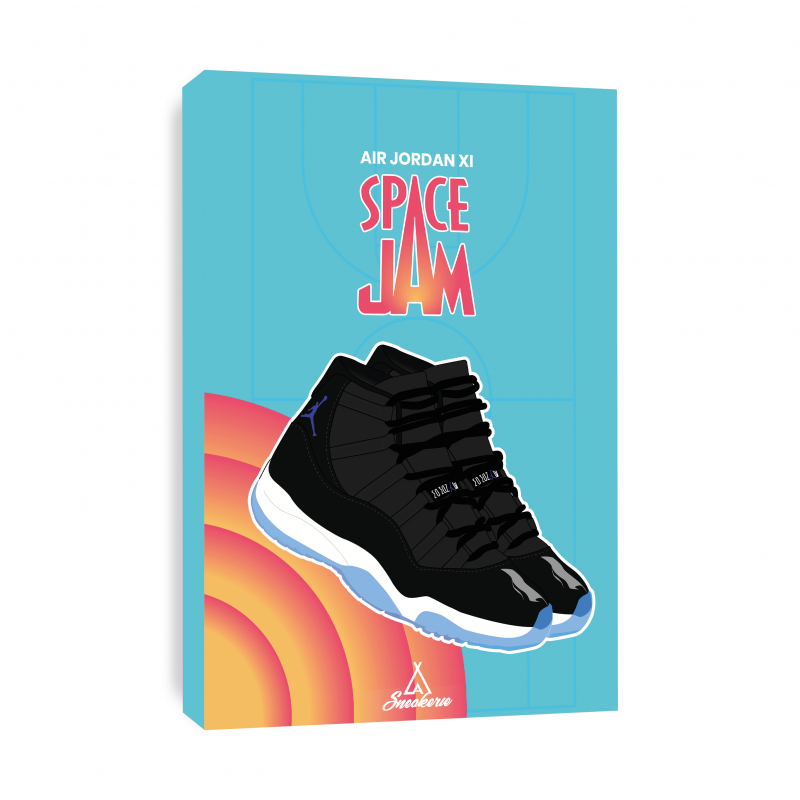 Jordan xi sales space jam