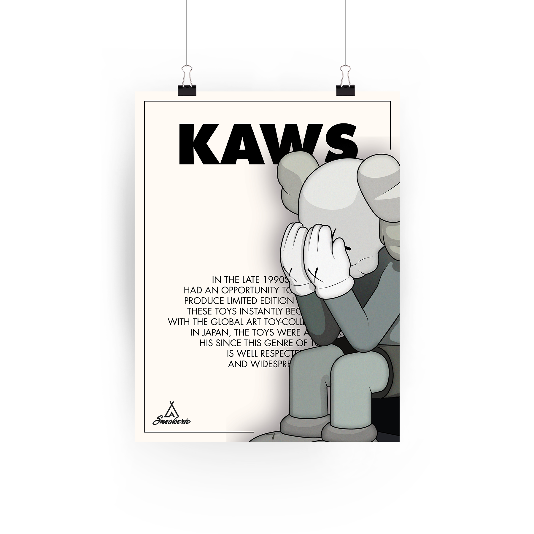 Kaws Tears Poster